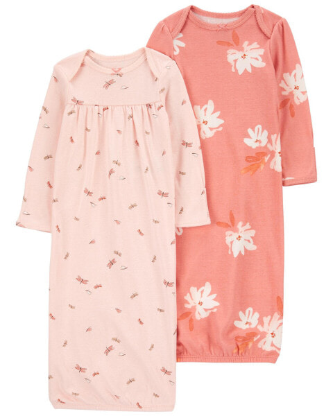 Baby 2-Pack Sleeper Gowns 3M