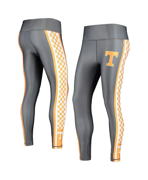 Women's Charcoal, Tennessee Orange Tennessee Volunteers Dormer Knit Leggings