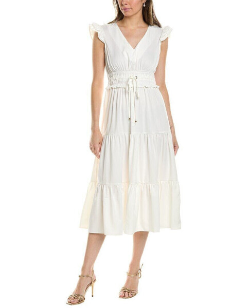 Area Stars Etten Midi Dress Women's White S