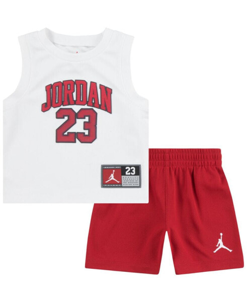 Baby Boys 23 Jersey T-shirt and Shorts Set