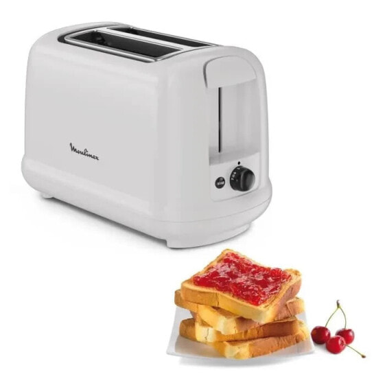 MOULINEX Extragroer 2-Schlitz-Toaster, 7 Brunungsstufen, automatische Abschaltung, Boost-Taste, Auftauen, Simpleo LT160B10