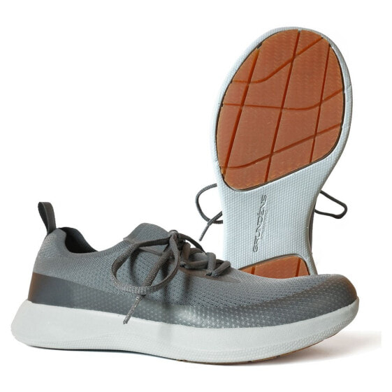 GRUNDENS Metal Sea Knit Boat Shoes