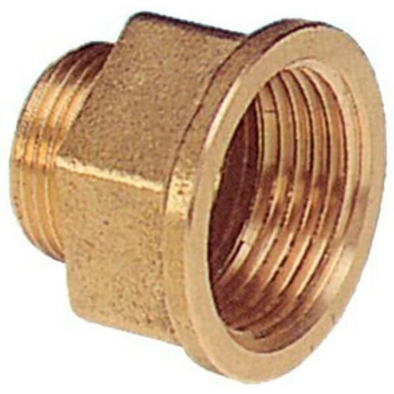 GOLDENSHIP Brass 1 ´´ M 1 1/2´´ F Reducing Bushing