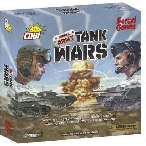 Cobi Gra planszowa Tank Wars