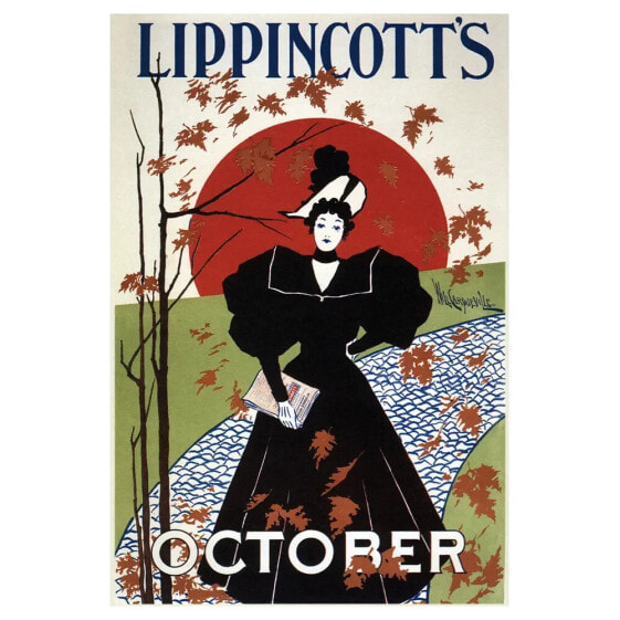 Картина на холсте LegendArte Lippincott's October 1895