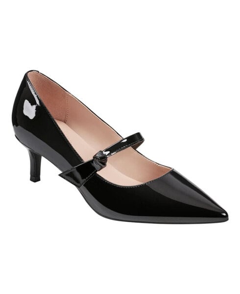 Women's Medley Mary-Jane Pointed Toe Heeled Pumps