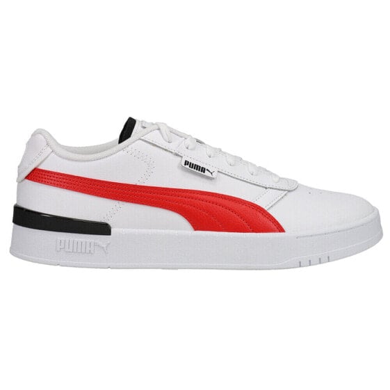 Puma Clasico Lace Up Mens White Sneakers Casual Shoes 381109-03