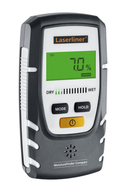 Laserliner 082.332A - Wood - Digital - Gray - White - Beech,Birch,Linden,Oak,Spruce - 0 - 40 °C - -10 - 60 °C