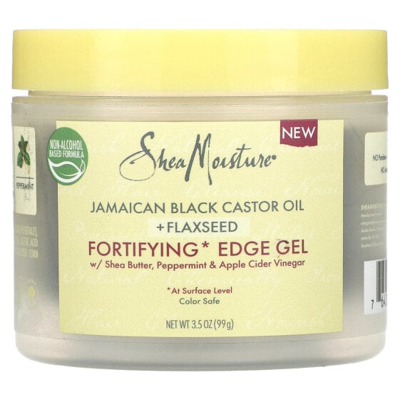 Jamaican Black Castor Oil + Flaxseed, Fortifying Edge Gel, 3.5 oz (99 g)