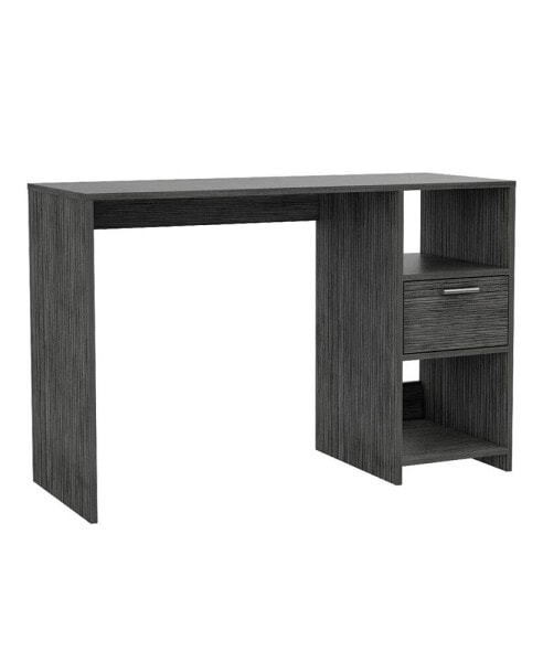 Covington 2-Shelf 1-Drawer Writing Desk Smokey Oak