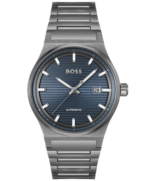 Часы Hugo Boss Candor Auto Ionic Gray Watch