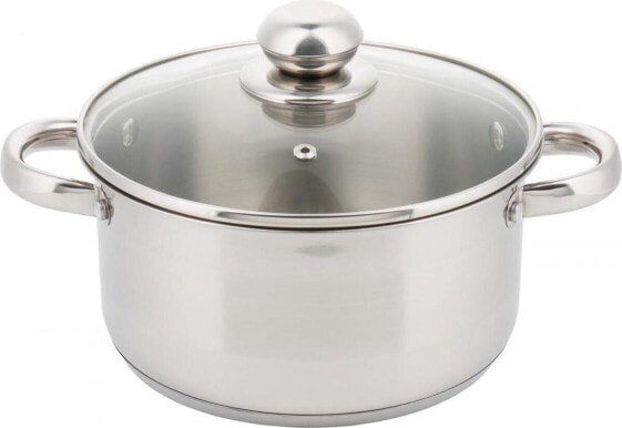 Kinghoff KH-4327 Stainless Steel Cooking Pot with Lid 1.5 L 16 cm