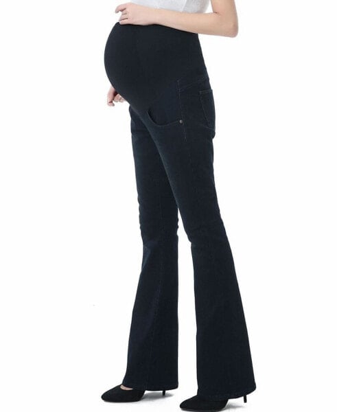 Maternity Dixie Stretch Flare Leg Denim Jeans