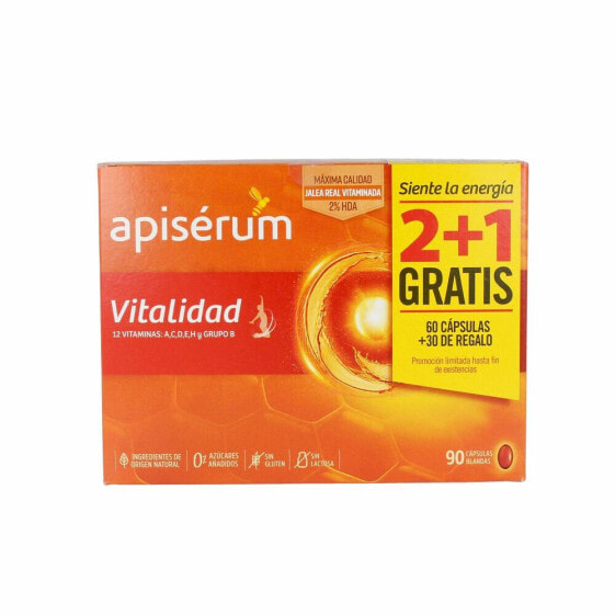 Витаминный комплекс APISÉRUM VITALIDAD 90 капсул для сохранения молодости и долголетия