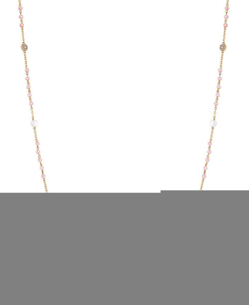 Gold-Tone Long Dainty Necklace