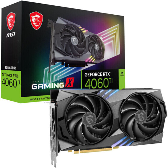 MSI GeForce RTX 4060 Ti Gaming X 8G, 8192 MB GDDR6