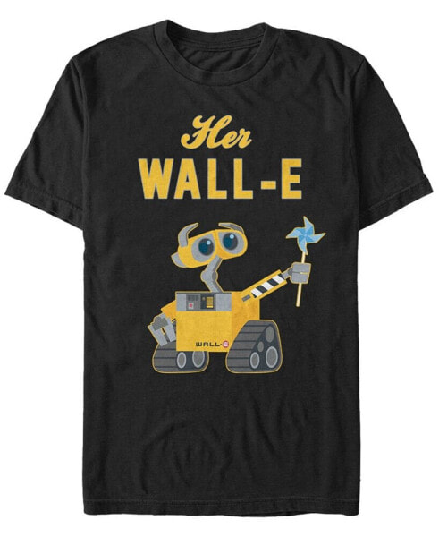 Disney Pixar Men's Wall-E Hers, Short Sleeve T-Shirt
