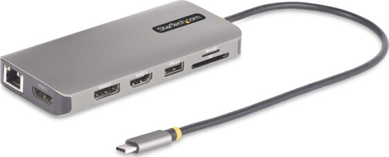 Stacja/replikator StarTech StarTech 154B-USBC-MULTIPORT stacja dokująca Przewodowa USB 3.2 Gen 1 (3.1 Gen 1) Type-C Szary