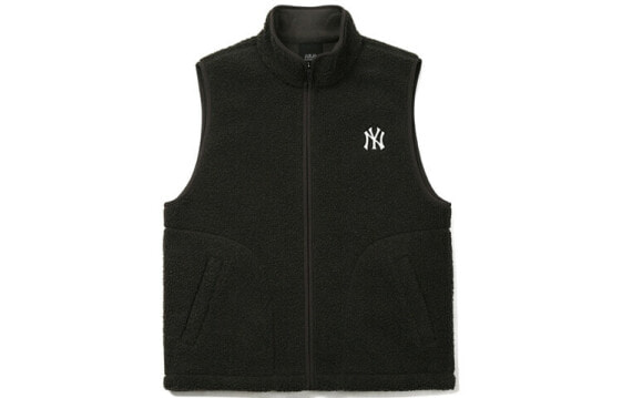 MLB 羊羔绒马甲 男女同款 黑色 送礼推荐 / Куртка MLB Trendy Clothing 31VTF1061-50Z