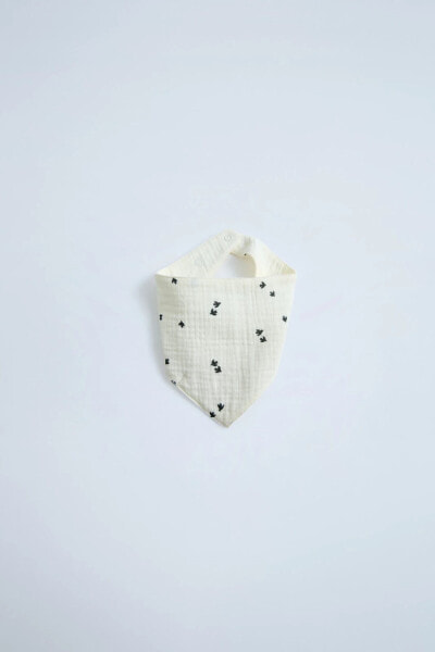 BIRD PRINT CREPE BANDANA