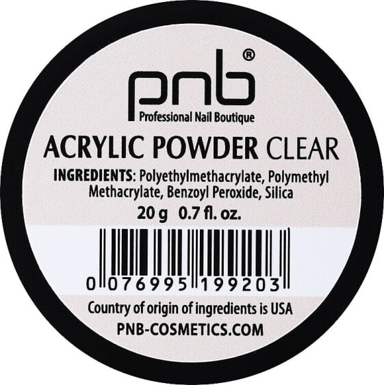 Acrylpuder transparent