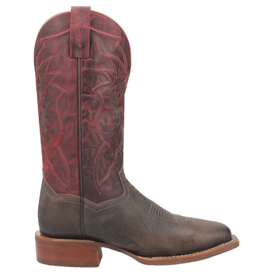 Dan Post Boots Jacob Leather Square Toe Cowboy Mens Size 10 D Casual Boots DP49