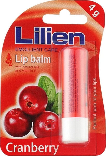 Lippenbalsam "Kirsche" mit Naturölen und Vitamin E