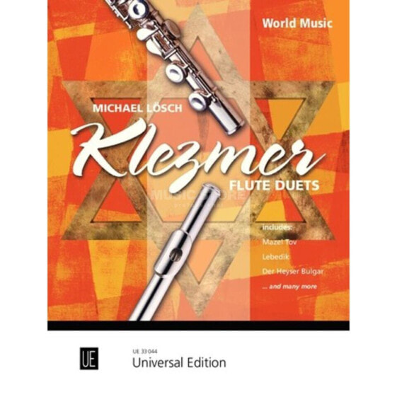 Universal Edition Klezmer Flute Duets