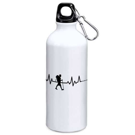 KRUSKIS Trekking Heartbeat 800ml Aluminium Bottle