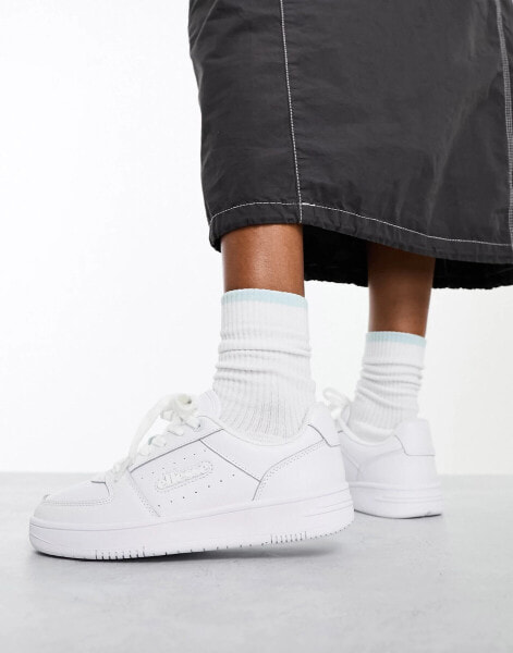 ellesse Panaro Cupsole trainers in triple white