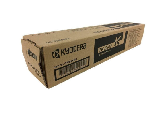 Kyocera TK5207K Genuine OEM 1T02R50US3 Black Toner Cartridge - 18K Yield