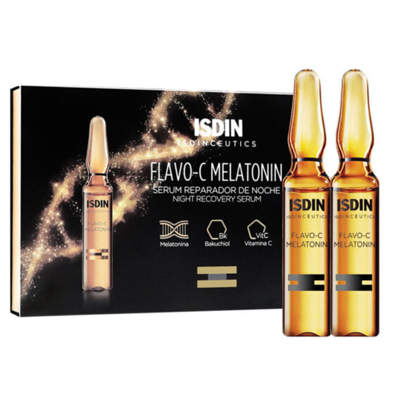 Ночная восстанавливающая сыворотка Isdin Flavoc Melatonin Ампулы (10 x 2 ml)