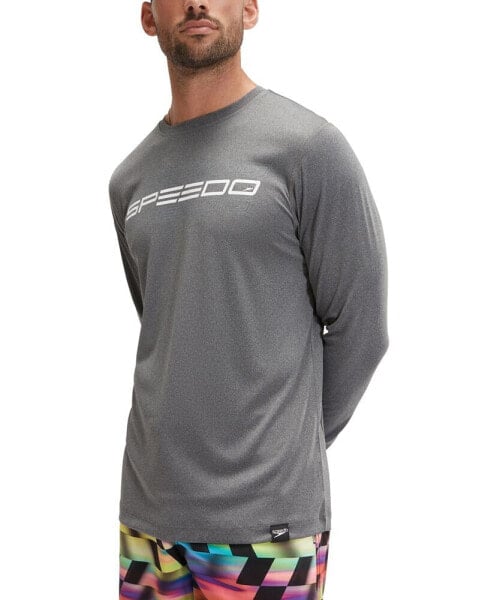 Футболка Speedo Long Sleeve Graphic Swim Shirt.