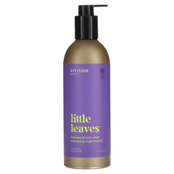 Little Leaves, Shampoo & Body Wash, Vanilla & Pear, 16 fl oz (473 ml)