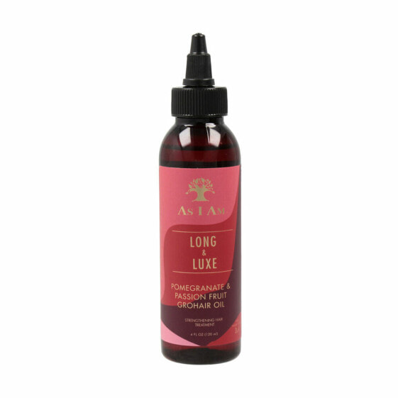 Комплексное восстанавливающее масло As I Am Long And Luxe Grohair 120 ml Гранат Маракуйя