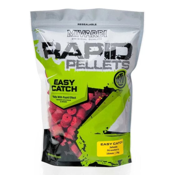 MIVARDI Strawberry Rapid Easy Catch Pellets 1kg