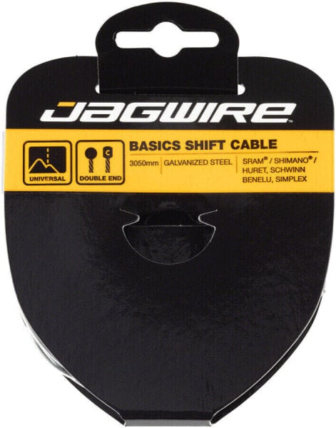 Jagwire Basics Galvanized Derailleur Cable 1.2x3050mm Shimano/SRAM