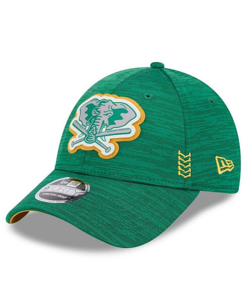 Men's Green Oakland Athletics 2024 Clubhouse 9FORTY Adjustable Hat