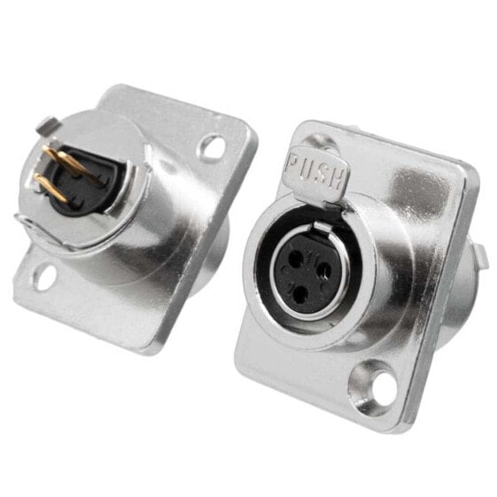 EUROCONNEX 2449 Mini Micro Hembra XLR Connector 3P