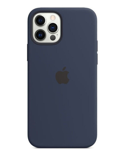 Чехол для iPhone 12 / 12 Pro из силикона "Тёмно-синий" от Apple