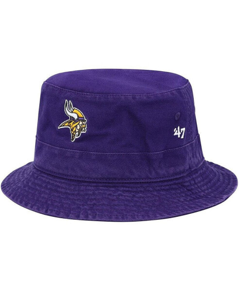 Men's Purple Minnesota Vikings Primary Bucket Hat