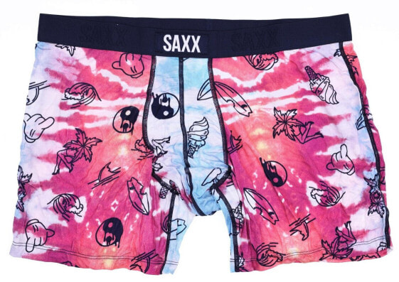 Мужское белье SAXX 285012 Boxer Briefs Inderwear Multi High Tie-Dye размер X-Large