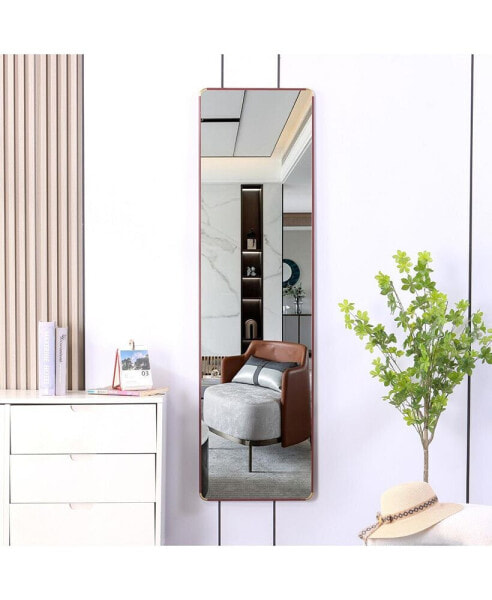 floor standing full-length mirror. wall mirror, bathroom makeup mirror, bedroom foyer, clothing store, wall mounted. 60 " 16.5"