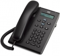 Cisco 3905 - IP Phone - Chocolate - Wired handset - 32 MB - 4 MB - 1 lines