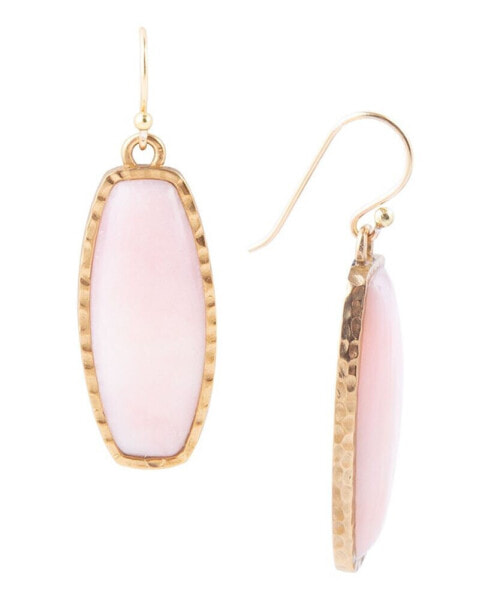 Серьги Barse odyssey Genuine Pink Opal
