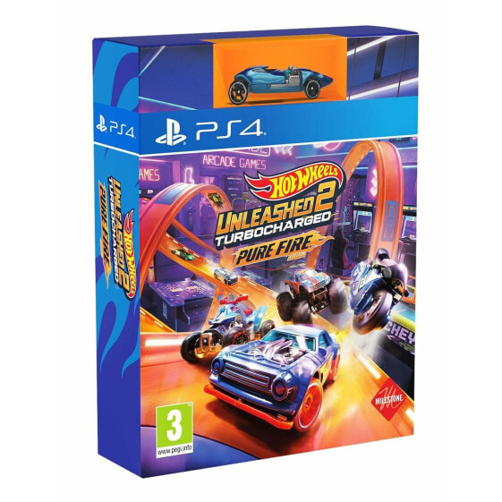 Видеоигра Milestone Hot Wheels Unleashed 2: Turbocharged - Pure Fire Edition (FR) для PlayStation 4
