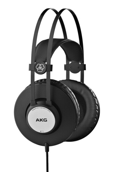 AKG Acoustics AKG K72, Kabelgebunden, 16 - 20000 Hz, Musik, 200 g, Kopfhörer, Schwarz, Weiß