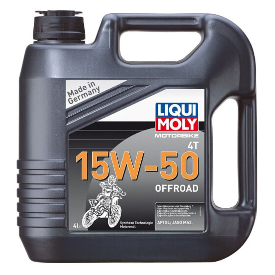 LIQUI MOLY 4T Offroad 15W50 Synthetic Technology 1L Motor Oil