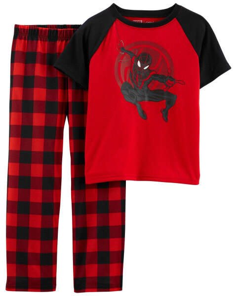 Kid 2-Piece Spider-Man Loose Fit Pajamas 10