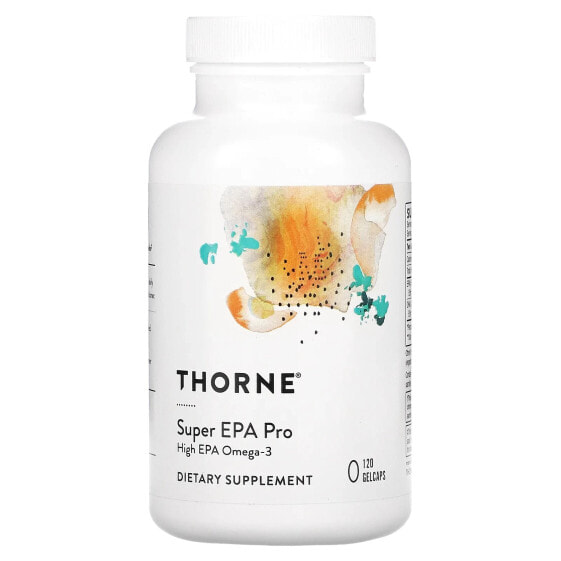 Thorne, Super EPA Pro, 120 желатиновых капсул